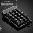 thumbnail image 4 of yingyy Clavier Numérique Filaire Résistant à l'Usure Rechargeable Clavier Numérique Noir 1 Ensemble, 4 of 6
