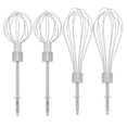 thumbnail image 3 of Shisuyan 4pcs Hand Mixer Beaters: Stainless Steel Hand Whisk Attachments - Replacement Beaters for Handheld Electric Mixer for Baking Cooking and Making Cream, 3 of 8