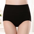 thumbnail image 4 of Plebaso Womens High Waisted Cotton Underwear Full Coverage Ladies Panties Multipack Regular and Plus Size, 4 of 5