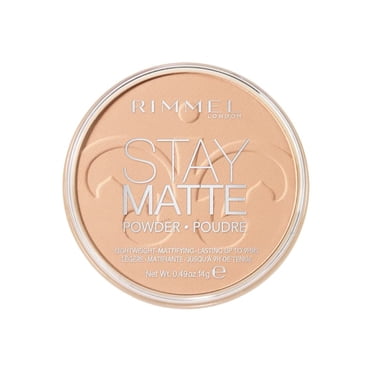 Rimmel Stay Matte Pressed Powder, Lightweight, Creamy Texture, High Coverage, Long-Lasting Shine Control for up to 5H,100% Cruelty-Free