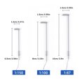thumbnail image 1 of Model Layout Lights Sturdy Train Layout Toys Scale Lamppost Miniatures Decoration Mini Garden Lamps Sand Plate Building (1：87）（Warm White）, 1 of 9