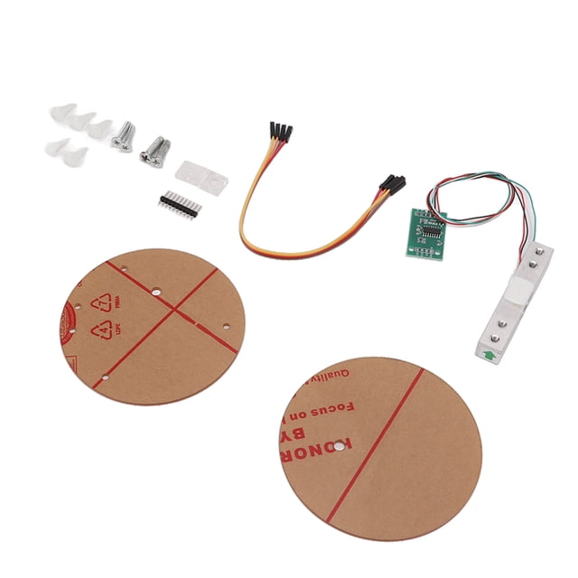 Module Convertisseur d'Annonces, Capteur de Poids Numérique de Capteur de Pesage de Capteur de Pesage, HX711 Kit de Module d'Annonces Haute Précision 5kg 3.3V-5V