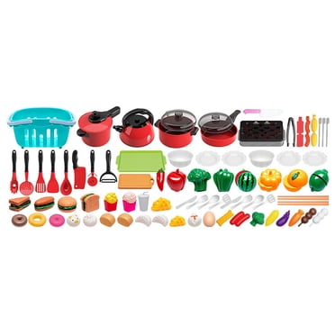 YIMWNYI Play Kitchen Toy Set, Cooking Accessories, Pretend Play Kitchen, Early Education, Ideal for Birthday Gifts, Christmas Gifts, Holiday Fun, Parent-Child Interaction
