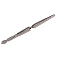 thumbnail image 4 of Pince à Épiler pour Façonner les Ongles, Mini Pousse-Cuticules Portable à Double Extrémité, Légère pour la Maison, Ruthénium Noir, 4 of 8