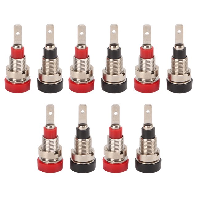 Prise Banane, Connecteurs Banane 2mm 30Vac-60Vdc/.10A Installation Simple pour Instruments Électroniques pour Produits de Communication