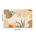 thumbnail image 4 of Iumwxz Bathroom Mat Diatomite Bathroom Water-Absorbent Floor Mats Bathroom Doorway Non-Slip Foot Mats Sink Toilet-Drying Floor Mats Floor Mat Bathroom Rug Multicolor Polyester, 4 of 9