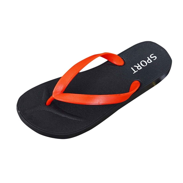 Flip Flops for Womens Flat Sole Casual Beach Summer Sandals Red