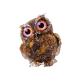 thumbnail image 2 of GUOOL Desktop Decoration Collection Small Owl Sculpture for Bookshelf Indoor Table brown, 2 of 9