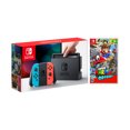 thumbnail image 1 of Nintendo Switch Red/Blue Joy-Con Console Bundle with Super Mario Odyssey NS Game Disc - 2019 Best Game!, 1 of 7