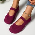 thumbnail image 3 of Ballerines à Enfiler à Talon Compensé en Tricot pour Femmes, Chaussures de Marche Confort, Printemps, Tricot, Talon Bas, Mocassins Décontractés, 3 of 7