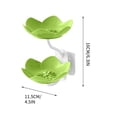 thumbnail image 2 of 2-Piece Mixed Color Soap Box Set - Wall-Mounted Draining Soap Tray, Double Layer Storage, Prevents Mess, Keeps Counter Dry, for Household and Bathroom Organization, 2 of 6