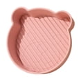 thumbnail image 1 of Silicone Baking Pan Non Stick High Temperature Resistant Pink Baking Tray for Microwave Oven Air Fryer, 1 of 7
