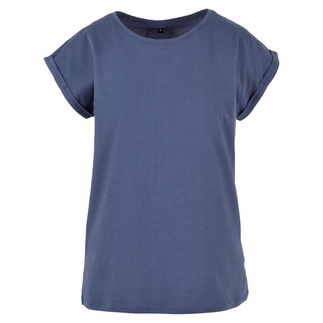 Build Your Brand T-Shirt à Épaules Étendues pour Femmes