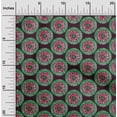 thumbnail image 2 of oneOone Rayon Green Fabric Asian Mandala Sewing Craft Projects Fabric Prints By Yard 56 Inch Wide, 2 of 4