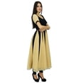 thumbnail image 3 of Bimba Classic Chic Designer Dress Long Georgette Kurta Flaired Zig-Zag Party Wear Kurti, 3 of 8