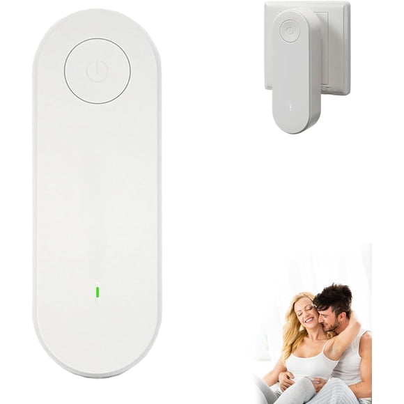 New Clairu Revolutionary Air Purifier, Clairu Revolutionary Air Purifier Plug In, Lonic Airpurifiers Without Filters, Forget Dust, Odors & Bad Smells, for Bedroom & Office (White)