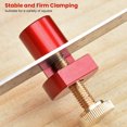 thumbnail image 3 of 19mm Bench Dog with Thumb Screw, Aluminum Alloy Non Slip Workbench Limiting Block, Bench Dog with Grommet Bench Brake Inserts for Woodworking Shop Essential, 3 of 8