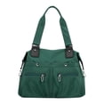 thumbnail image 1 of Travel Bag Organizer for Luggage with Laptop Compartment 14.57 in x 10.63 in x 5.12 in Nylon Shoulder Backpack, 1 of 3