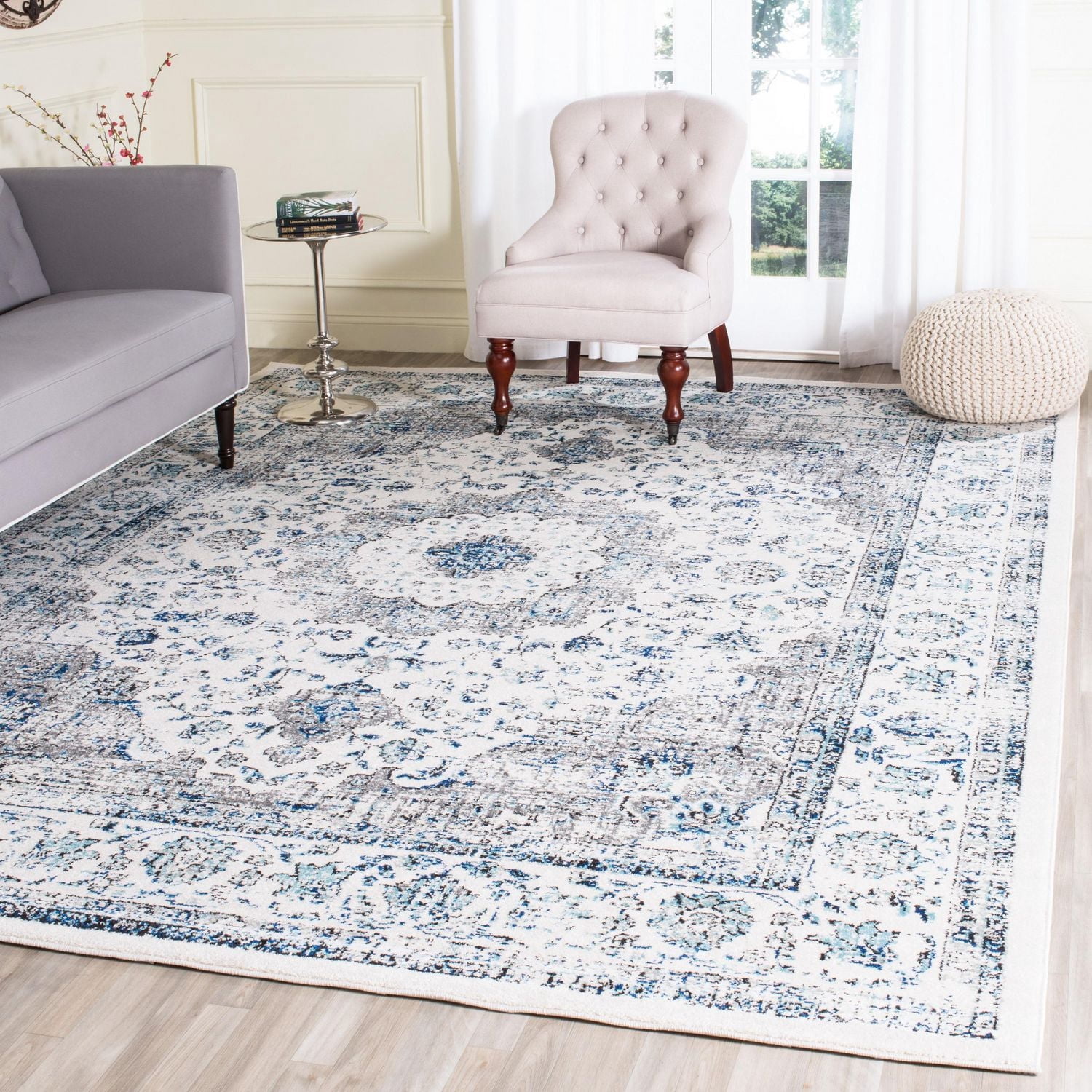 SAFAVIEH Evoke Teale Tapis Traditionnel