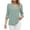 Army Green, variant on Pisexur Tops for Women Fashion 3/4 Sleeve Womens Tops Summer Ruffle Sleeve Pleated V-Neck Blouses for Women Business Casual Work Blouses Office Shirts S-2XL,Green