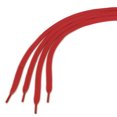 thumbnail image 3 of 2 Paires de Lacets Plats Élastiques à Double Couche Creux pour Rouge, 3 of 4