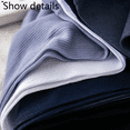 thumbnail image 3 of Chaussettes pour Hommes Classiques en nylon Unies Chaussettes de Qualité Supérieure, 3 of 5