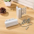 thumbnail image 4 of 2pcs Door Reinforcement Lock Door Security Device Front Door Lock Door Safety Lock Interior Door Security Lock Home Supplies, 4 of 8