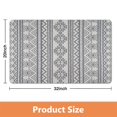 thumbnail image 5 of Enjoy Ultimate Comfort with our Non-Slip Tribal Style Bath Rug Runner - 20x32in Luxury Microfiber Bathroom Rugs, Machine Washable for Tub and Shower. Experience the Luxury of Softness!, 5 of 5