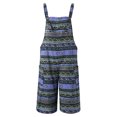 thumbnail image 3 of Penkiiy Combinaisons pour Femmes Mode Décontractée Printemps et Été Imprimé Épaules Dénudées Combinaison Verte TP Combinaisons, 3 of 3
