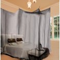 thumbnail image 1 of Fyydes Mosquito Net, Bed Mosquito Net,4 Corner Post Bed Canopy Mosquito Net Full Queen King Size Bedding, 1 of 8