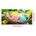 thumbnail image 3 of Easter Decorations Microfiber Beach Towel Super Lightweight Colorful Bath Towel Sandproof Beach Blanket Multi-Purpose Towel For Travel Swimming Pool 30x60 Inch, 3 of 6