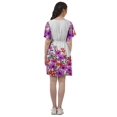 thumbnail image 4 of Moomaya Printed Moss Georgette Dresses Women A-Line Tunic With Drawstring Belt, 4 of 4