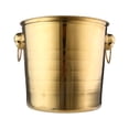 thumbnail image 1 of WMQPNNS Nouveau Seau à Glace Tendance Épaissi en Acier Inoxydable Tête de Tigre avec Grande Valeur pour la Maison Ktv Bars Clubs Seaux à Champagne Seaux à Glace Rouges Aubaines du Jour Liquidation, 1 of 4