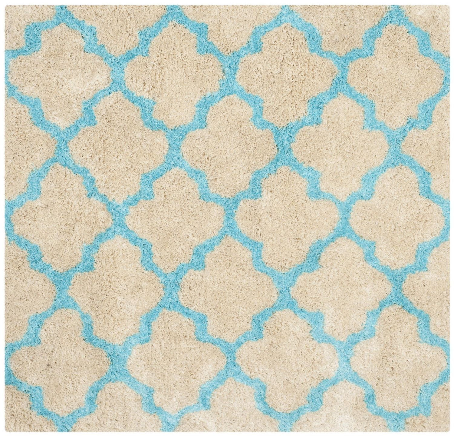Safavieh Barcelona Anabelle Tapis Peluche Shag Géométrique