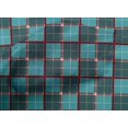 thumbnail image 4 of oneOone Cotton Cambric Fabric Tartan Check Print Fabric By The Yard 56 Inch Wide, 4 of 4