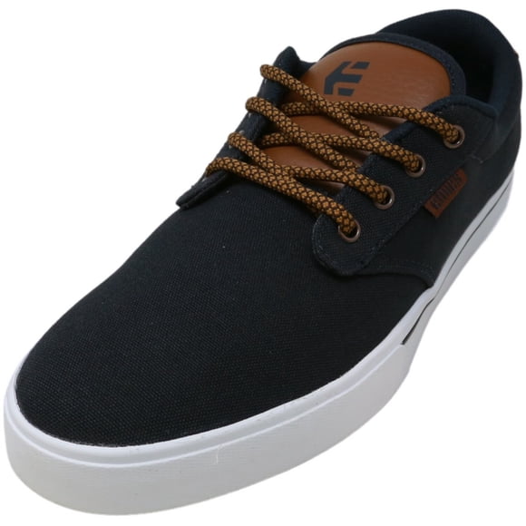 Etnies Men's Jameson 2 Eco Navy / Tan White Ankle-High Canvas Flat Shoe - 9M