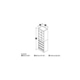 thumbnail image 4 of Pur by Bestar 25" Multi-Storage Cubby, 4 of 4