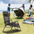 thumbnail image 2 of FDW Chaises Longues Zéro Gravité, Ensemble de 2, Fauteuils Inclinables Pliants d'Extérieur avec Oreiller et Porte-Gobelet, Chaises de Pelouse et de Patio Ajustables pour Cour, Terrasse, Plage, 2 of 7