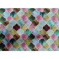 thumbnail image 4 of oneOone Cotton Poplin Fabric Textured Moroccan Geometric Decor Fabric Printed BTY 42 Inch Wide, 4 of 4