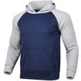 thumbnail image 2 of Mens Jogging Suit Sports Hoodie Set Two-Piece Jacket With Hood And Pockets, 2 of 6