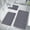 Grey, variant on Xihbxyly bathroom rugs sets 3 piece Bath Rug, Soft Cozy Shaggy Durable Bathroom Rugs, Plush Bath Rugs for Bathroom, Absorbent Non-slip Thick, Machine Washable Easy to Dry