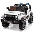 thumbnail image 1 of 12V Kids Ride On Truck Car, Battery Powered Electric Vehicles with Remote Control, Spring Suspensions, 3 Speeds, LED Lights, Music, MP3, Ride On Toy Car for Children Toddles Boys Girls, 1 of 9