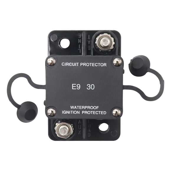 Yeacher 32V/30A Fuse Circuit Breaker Waterproof IP67 Automatical Reset for Car Audio Marine