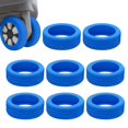 thumbnail image 5 of Luggage Wheel Cover Suitcase Cover Protector Luggage Compartment Wheel Sleeve Cover 8 Pcs Silicone Suitcase Wheel Cover Carry On Luggage Wheel Cover for Suitcase Thick Soundproof Blanket, 5 of 5