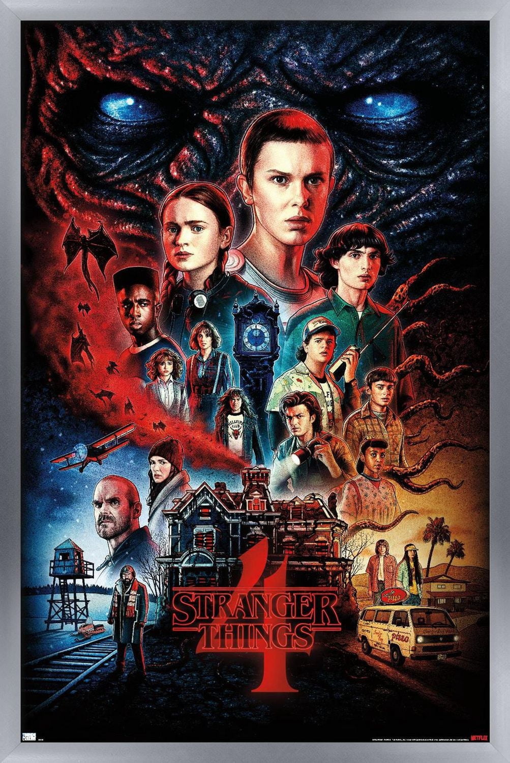 Netflix Stranger Things : Saison 4 - Une feuille