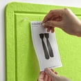 thumbnail image 2 of Large Bulletin Board Large Cork Board Alternative for Wall x Felt Board Foldable Notice Board Pin Board Vision Board -, 2 of 7
