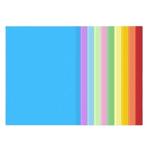 Kaireo Office Cabinet, Colorful 10 Colors A4 Copy Paper Printing Paper, Office&Craft&Stationery, 100Pc Paper