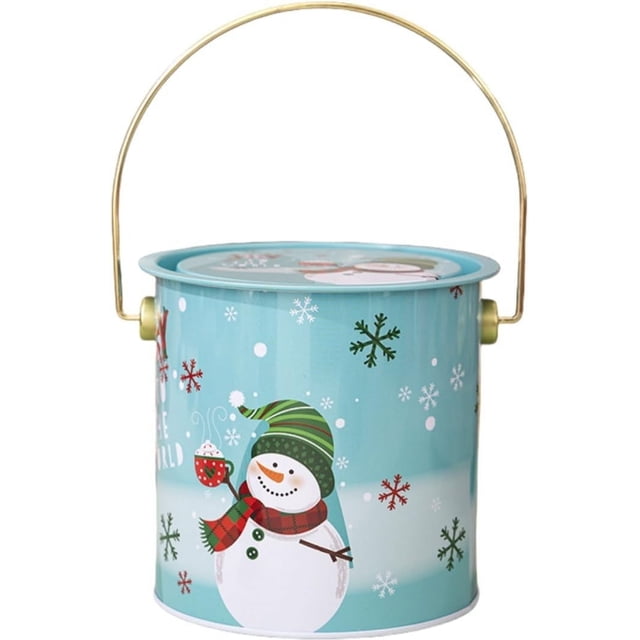 DIANWUDG Christmas Vintage Cookies Jar Cookiess Jars For Kitchen Counter Airtight Jar Cookies Containers Cookies Tin With Lids For Gift Giving Large Cookies