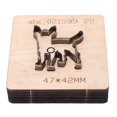 thumbnail image 2 of Chien de Coupe Meurent, Usure Résistant en Cuir Poinçonnage Lignes de Haute Efficacité pour Bricolage Artisanat, 2 of 8