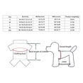 thumbnail image 3 of Dog Clothes for Small Dogs Dog Clothes Boy Large Reflective Dog Coat Cold Weather Warm Dog Jacket Apparel For Small Medium, 3 of 8